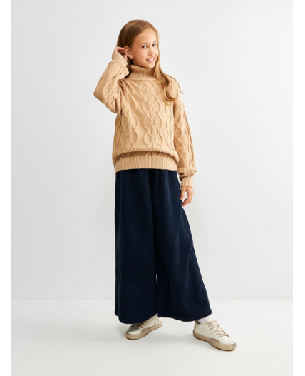 Свитер детский для девочек Virginia бежевый