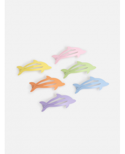 Набор из 6 заколок для волос дет. Sehor цветной