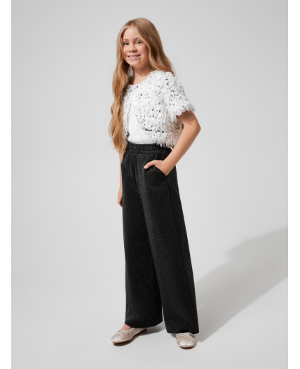 Брюки детские для девочек Varna черный
