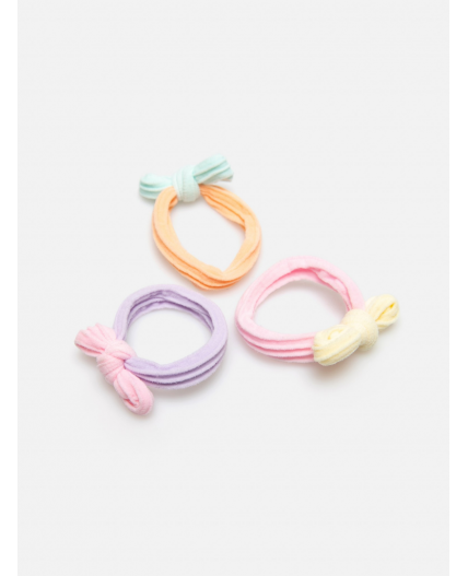 Набор из 3 резинок для волос дет. Wrena цветной