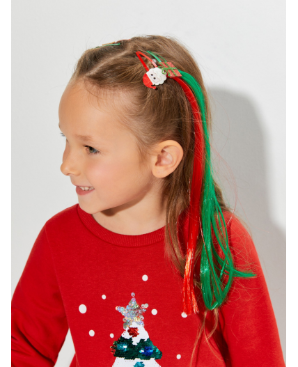 Набор из 4 заколок для волос дет. Zegler цветной