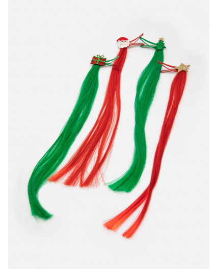 Набор из 4 заколок для волос дет. Zegler цветной