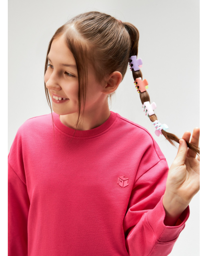 Набор из 4 заколок для волос дет. Annika цветной