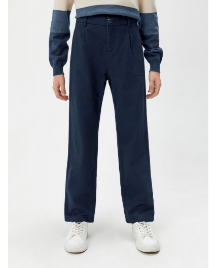 Брюки (утепленные) детские для мальчиков Fumio темно-синий