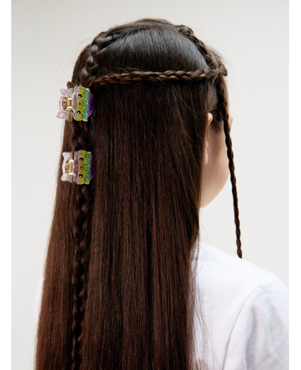 Набор из 2 заколок для волос дет. Nabi цветной