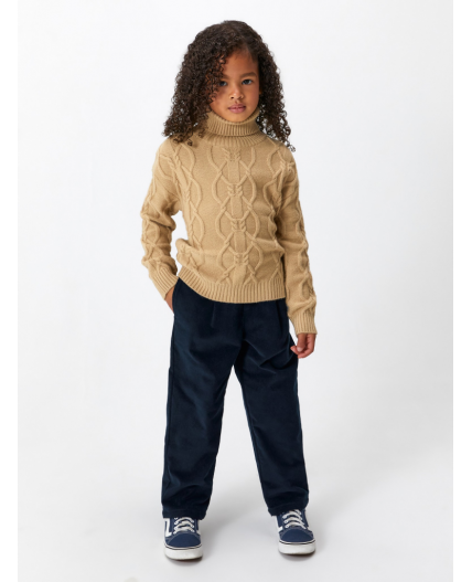 Брюки детские для девочек Radish темно-синий