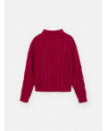 Свитер детский для девочек Linda бордовый