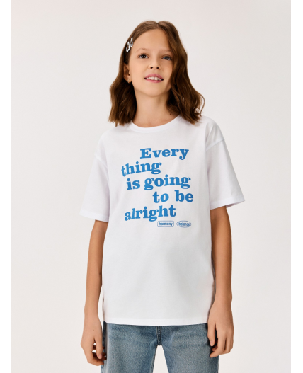 Футболка детская для девочек Astrid белый