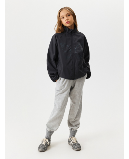 Куртка детская для девочек Marlen темно-серый