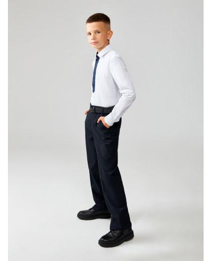 Сорочка верхняя детская для мальчиков Oliver белый