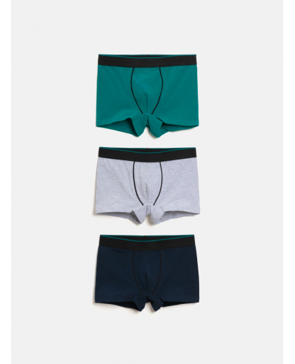Трусы детские для мальчиков в наборе из 3шт Bergener цвет в ассортименте