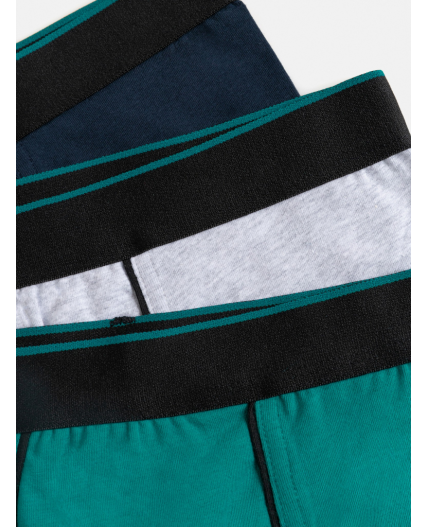 Трусы детские для мальчиков в наборе из 3шт Bergener цвет в ассортименте