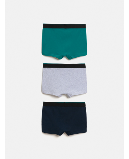 Трусы детские для мальчиков в наборе из 3шт Bergener цвет в ассортименте
