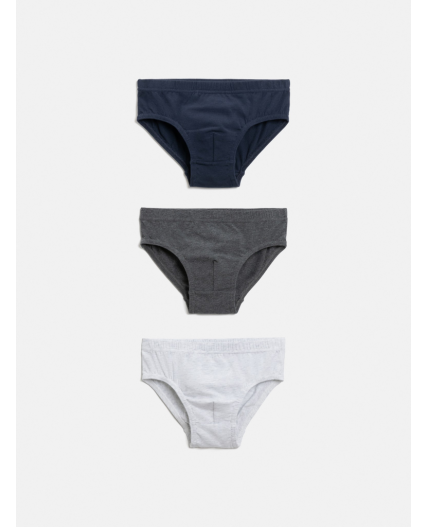 Трусы детские для мальчиков в наборе из 3шт Rixoser цвет в ассортименте