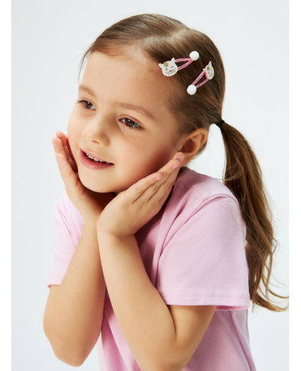 Набор из 2 заколок для волос дет. Baile цветной