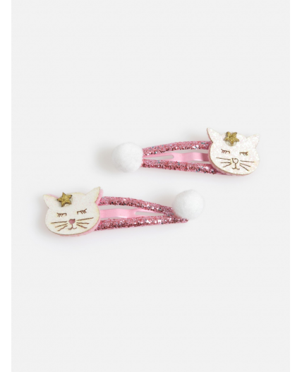 Набор из 2 заколок для волос дет. Baile цветной