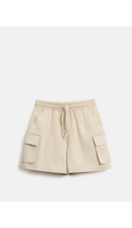 Шорты детские для девочек Satis бежевый