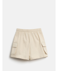 Шорты детские для девочек Satis бежевый