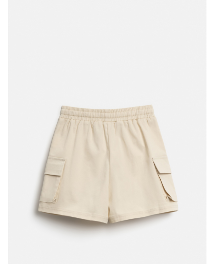 Шорты детские для девочек Satis бежевый