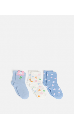 Носки детские в наборе из 3 пар Evelina разноцветный