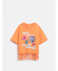 Футболка детская для девочек Legrena оранжевый