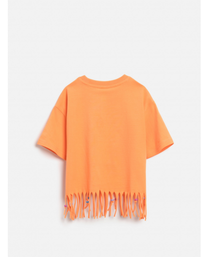 Футболка детская для девочек Legrena оранжевый