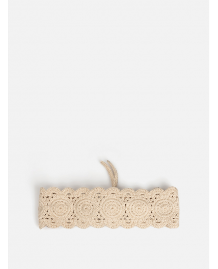 Повязка на волосы детская Lonly бежевый