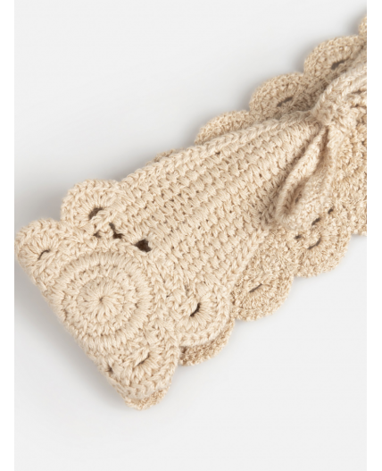 Повязка на волосы детская Lonly бежевый