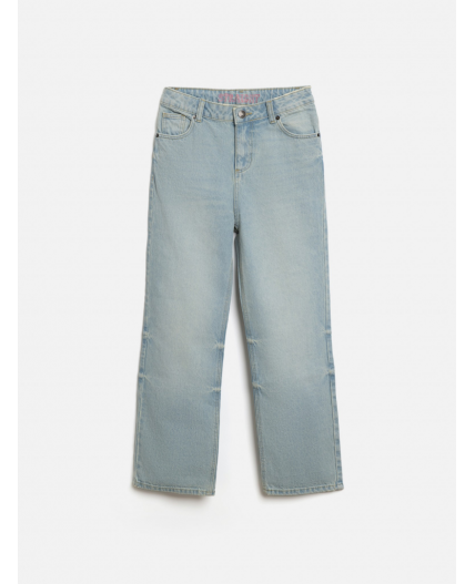 Брюки джинсовые детские для девочек Reia голубой