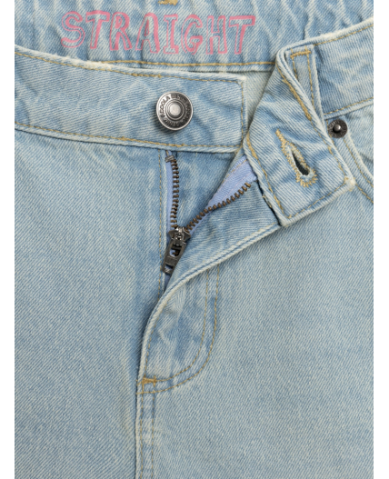 Брюки джинсовые детские для девочек Reia голубой