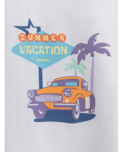 Футболка детская для мальчиков Sumbawa молочный