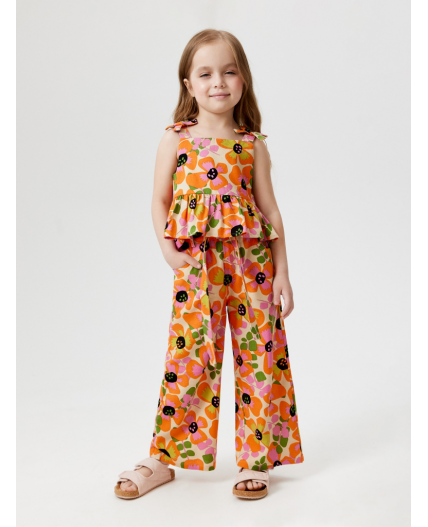 Брюки детские для девочек Anser_pn разноцветный