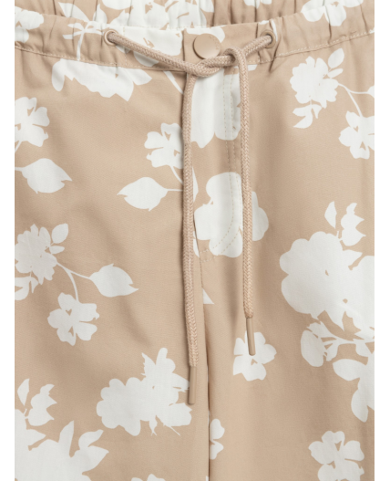 Брюки детские для девочек Diya_pn бежевый принт