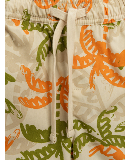 Шорты детские для мальчиков Bario sho бежевый принт