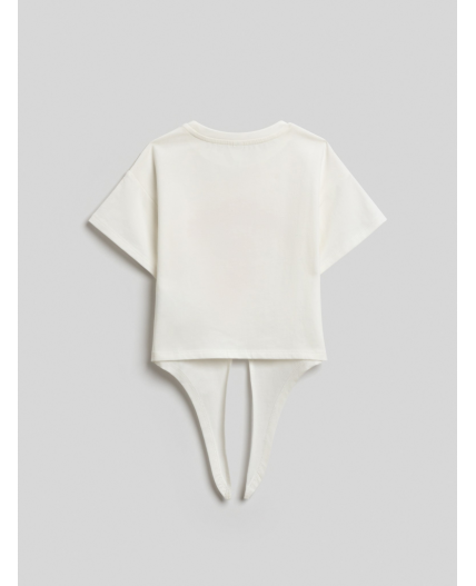 Футболка детская для девочек Egina молочный