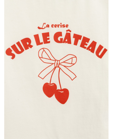 Футболка детская для девочек Egina молочный