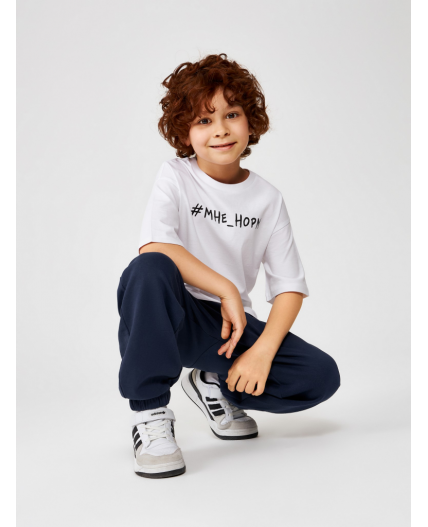 Футболка детская для мальчиков Quinn белоснежный