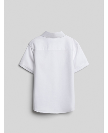 Сорочка верхняя детская для мальчиков Lars белый