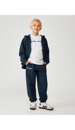 Брюки детские для мальчиков Monogram_pt холодный синий