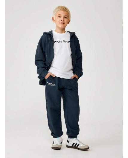 Брюки детские для мальчиков Monogram_pt холодный синий