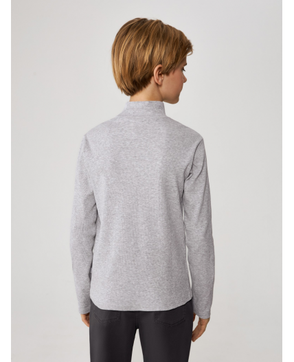 Джемпер детский для мальчиков Riley серый меланж