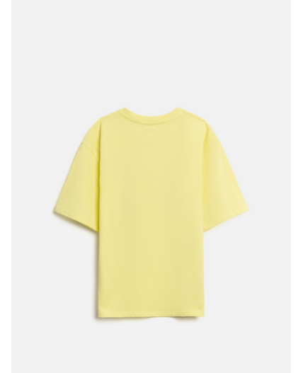 Футболка детская для мальчиков Buru бледно-желтый