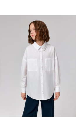 Блузка детская для девочек Kort молочный