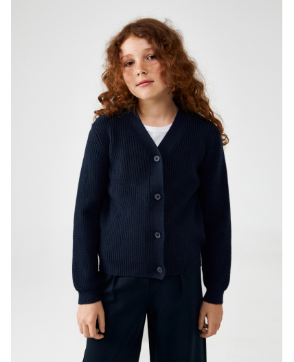 Жакет детский для девочек Lisa1 темно-синий