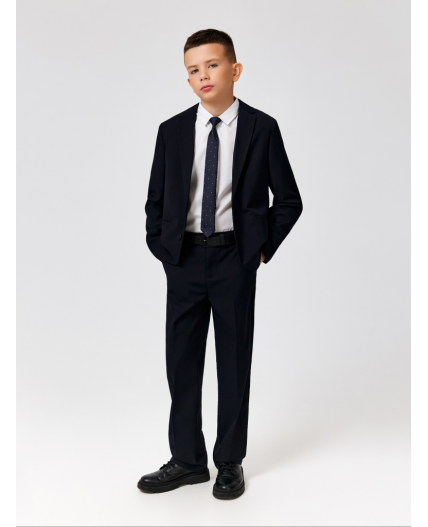 Брюки детские для мальчиков Pavel pt relaxed черный-синий