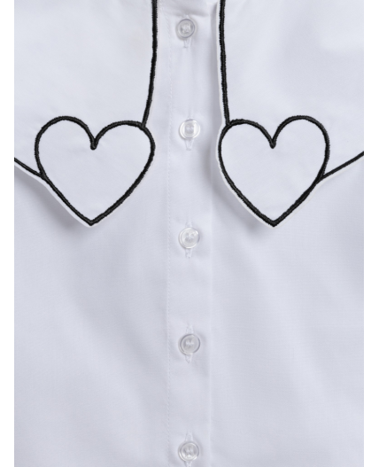 Блузка детская для девочек Prodlenka молочный