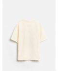 Футболка детская для мальчиков Siple молочный