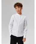 Сорочка верхняя детская для мальчиков Okomir белый