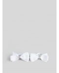 Набор из 2 резинок для волос дет. Thierry белый