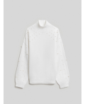 Свитер детский для девочек Kity белый